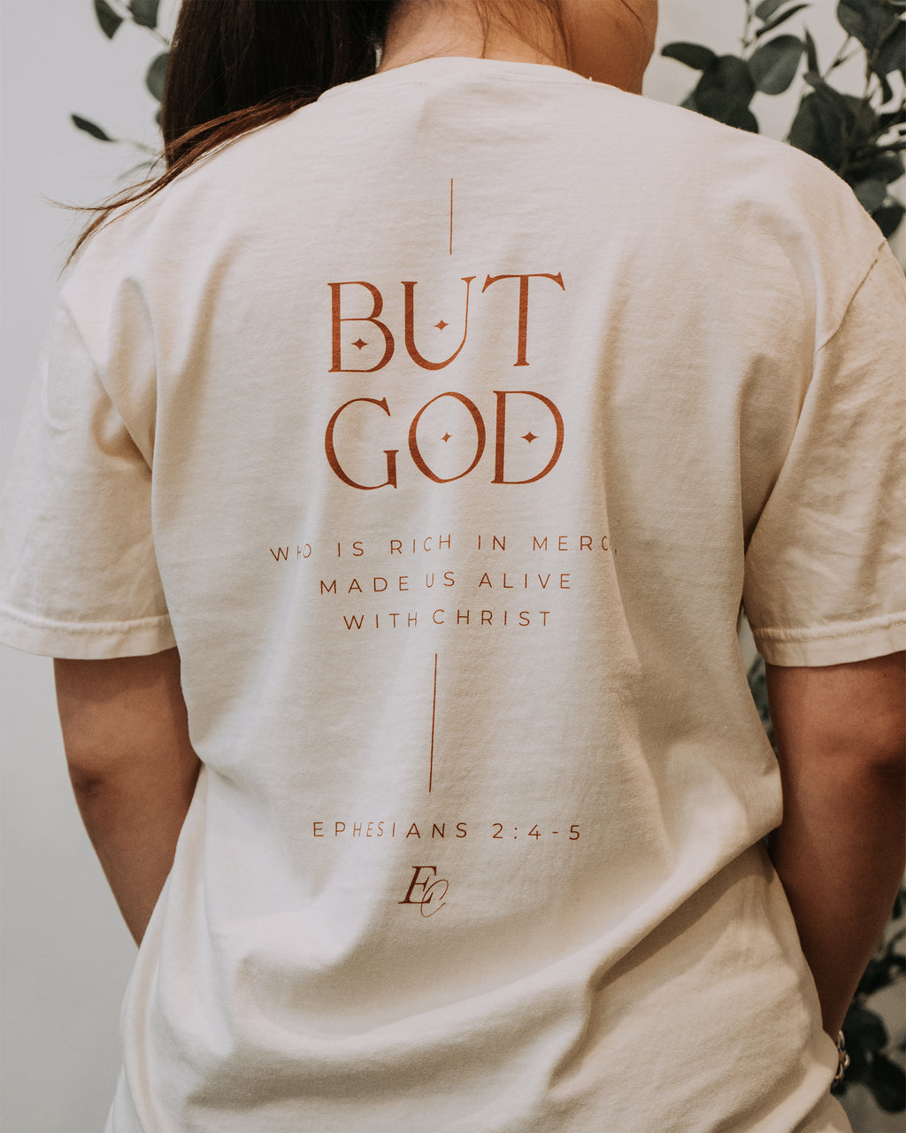 'But God' Garment-Dyed Heavyweight T-Shirt