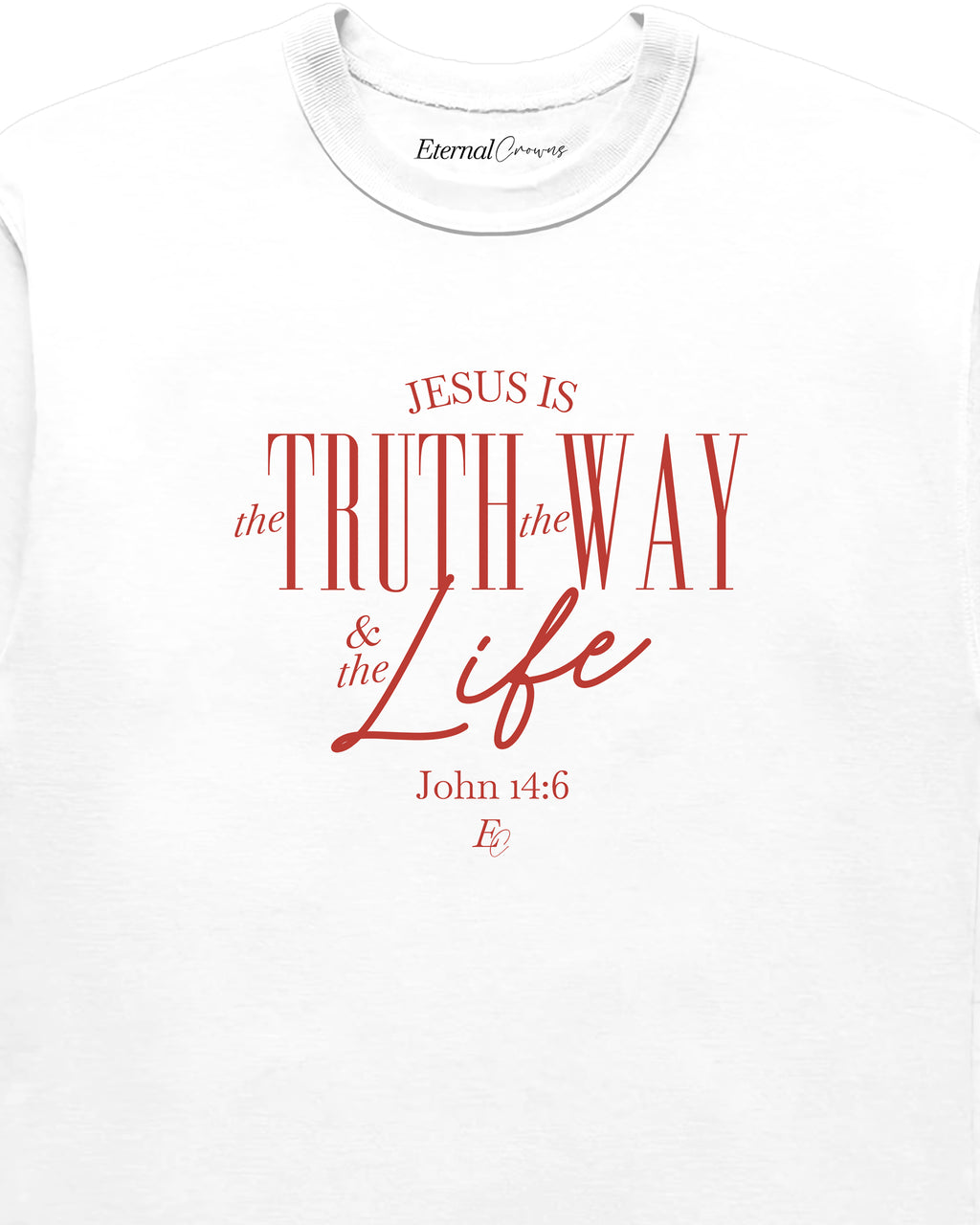 'Jesus Is' Garment-Dyed Heavyweight T-Shirt