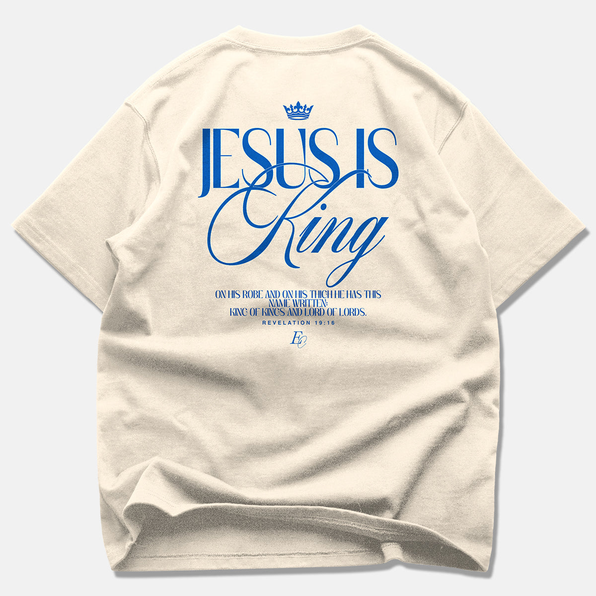 'Jesus Is King' Garment-Dyed Heavyweight T-Shirt