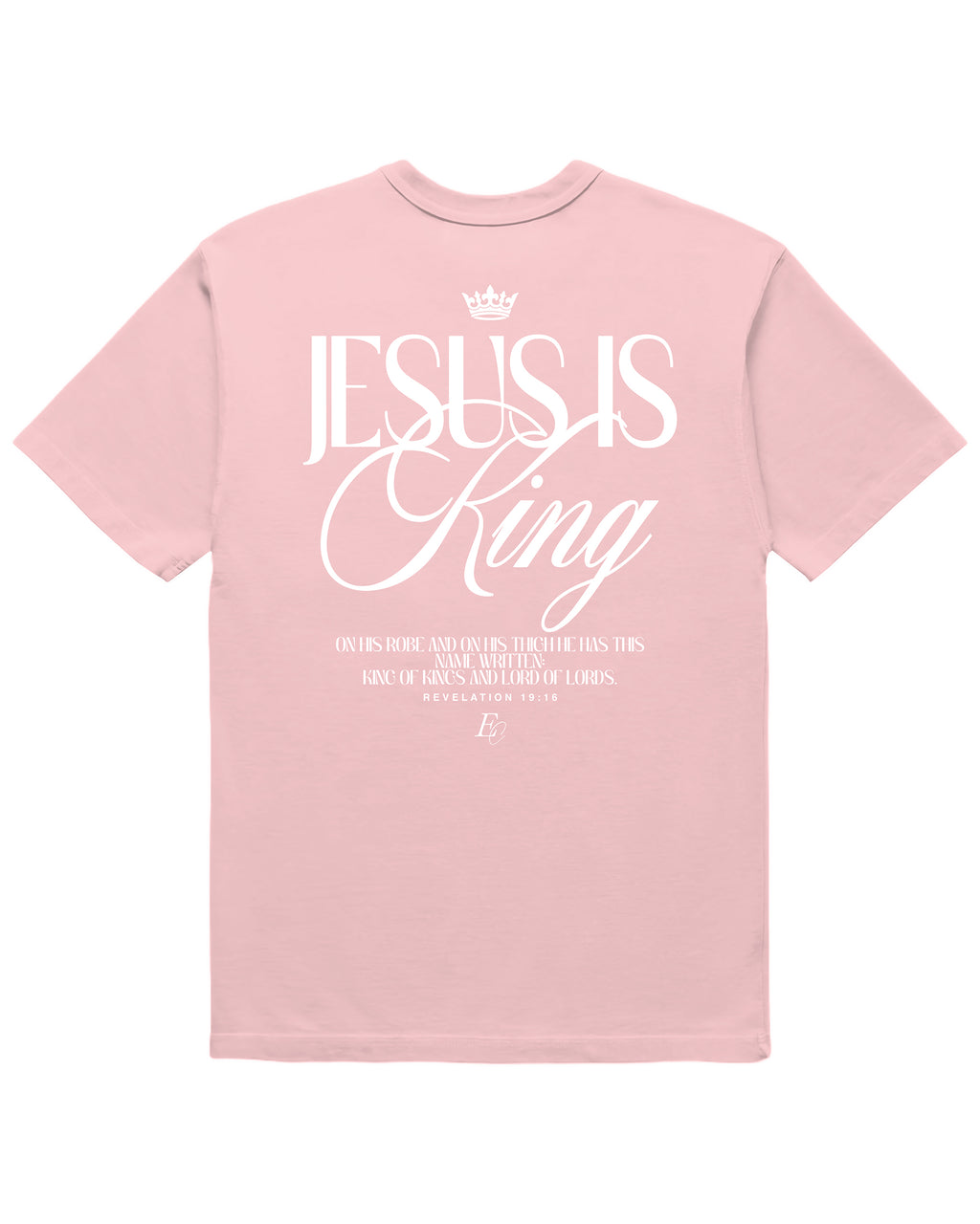 'Jesus Is King' Garment-Dyed Heavyweight T-Shirt