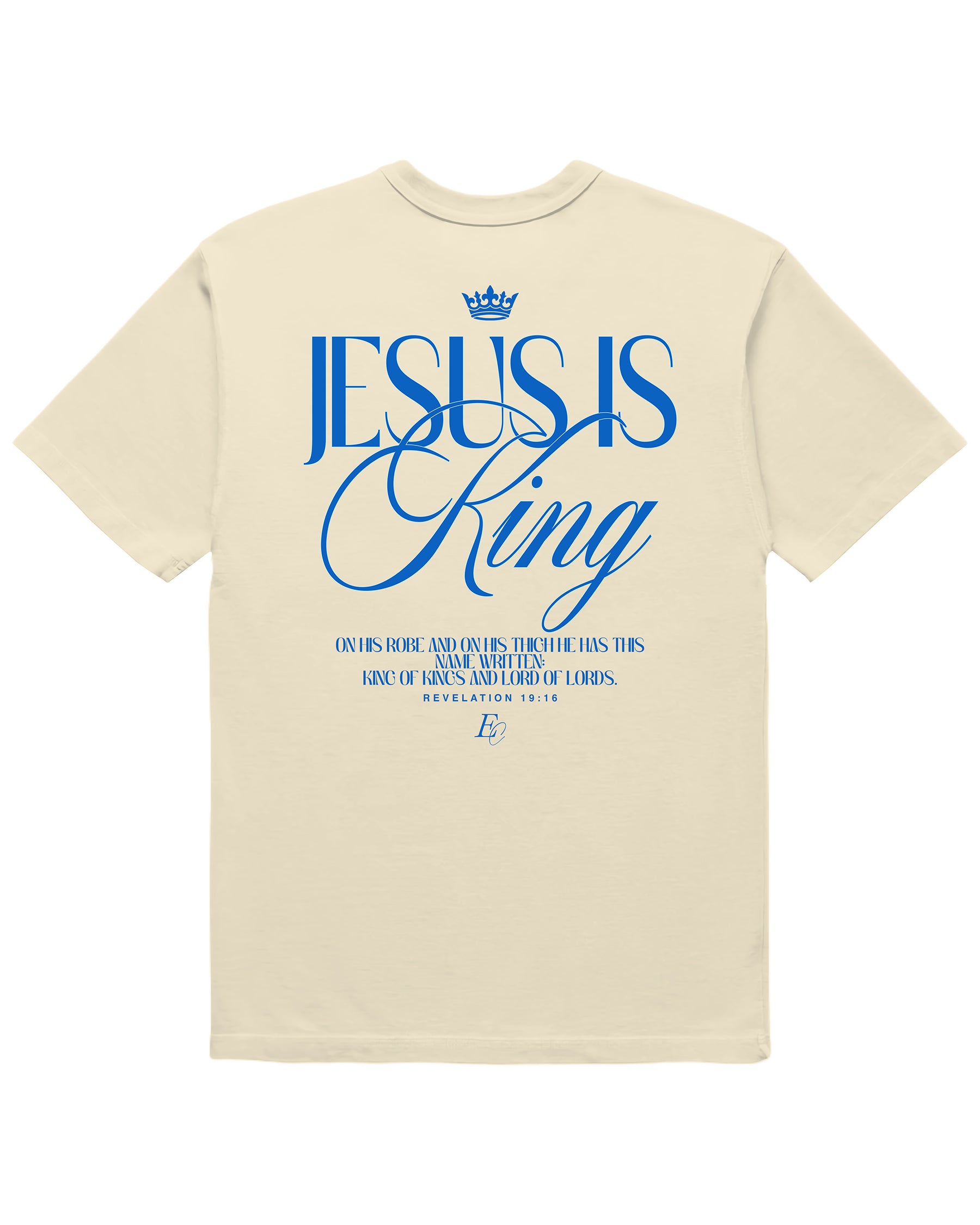 'Jesus Is King' Garment-Dyed Heavyweight T-Shirt