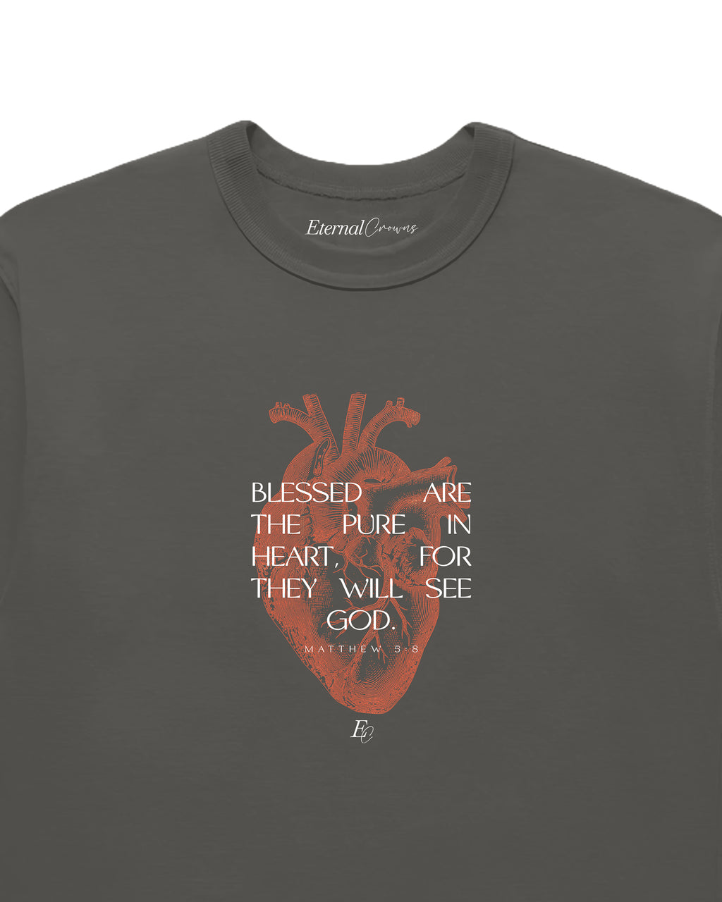 'Pure In Heart' Garment-Dyed Heavyweight T-Shirt