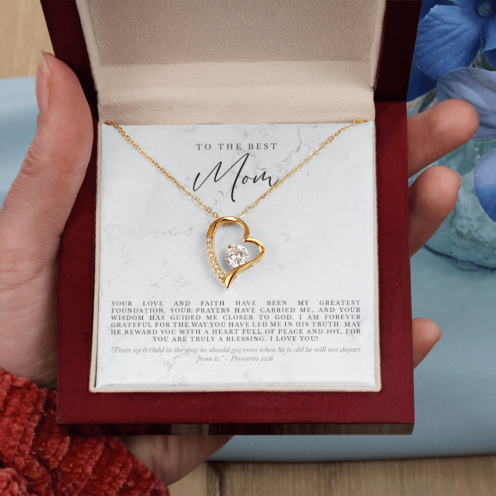 'My Greatest Foundation' Love Necklace