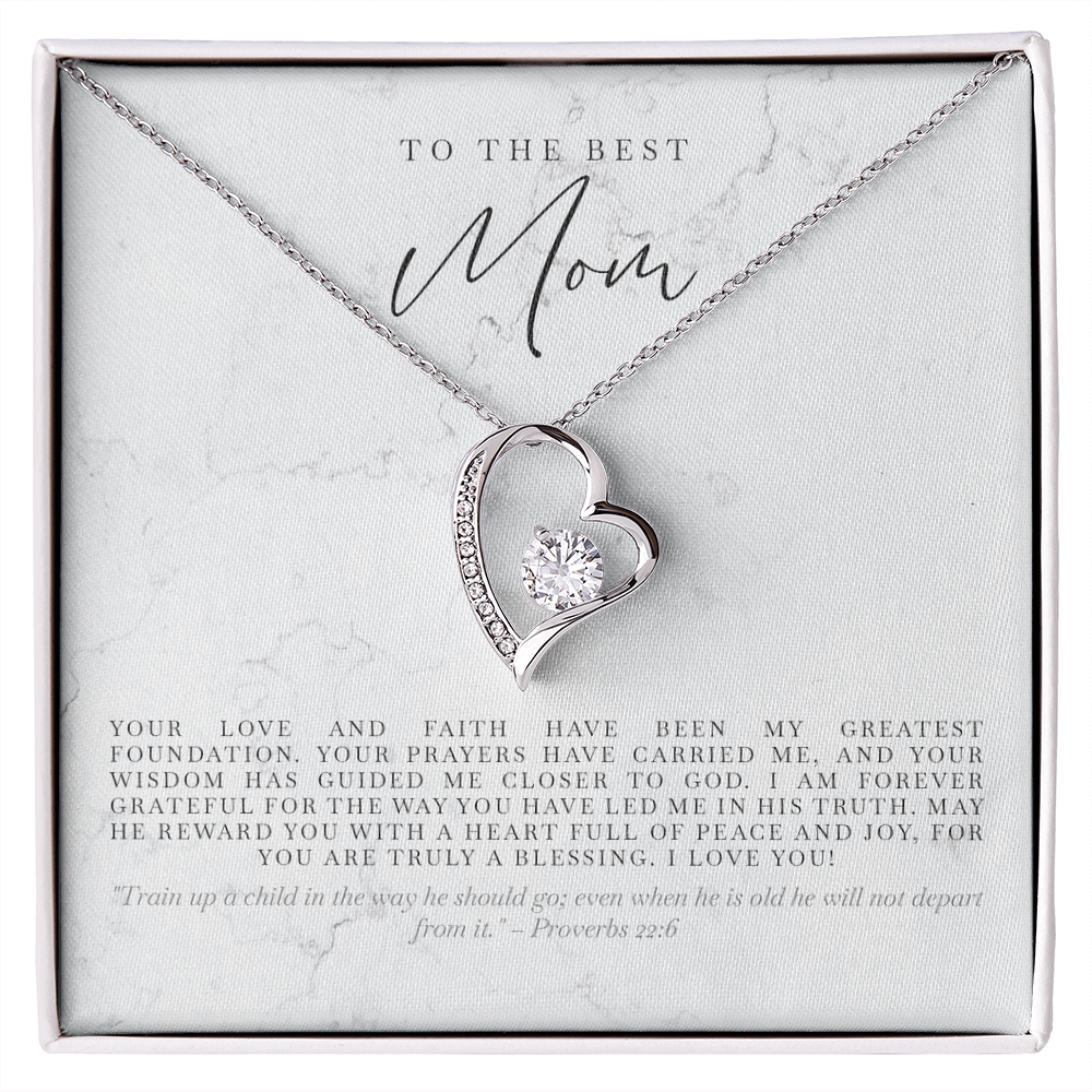 'My Greatest Foundation' Love Necklace