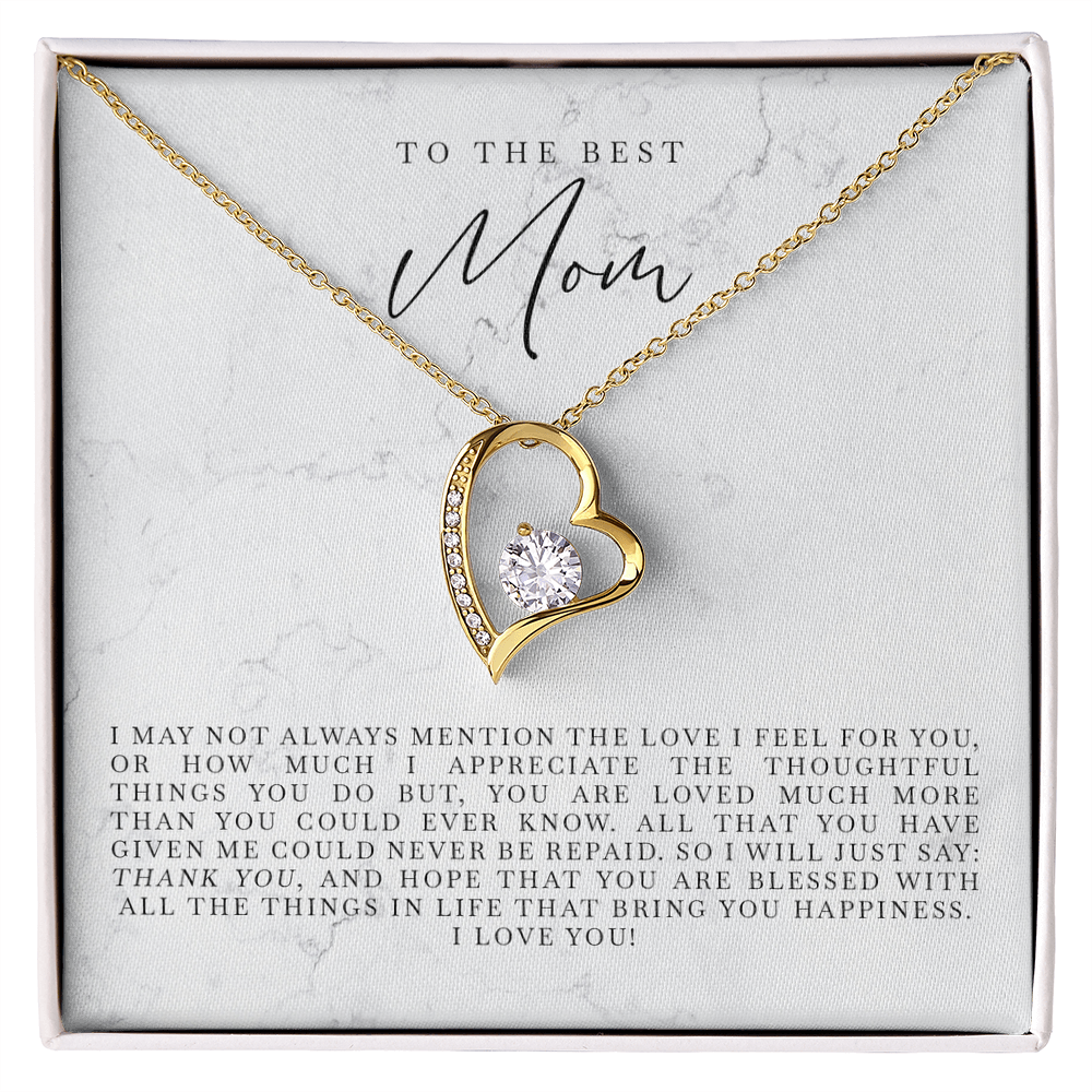 Endless Love Mom Necklace