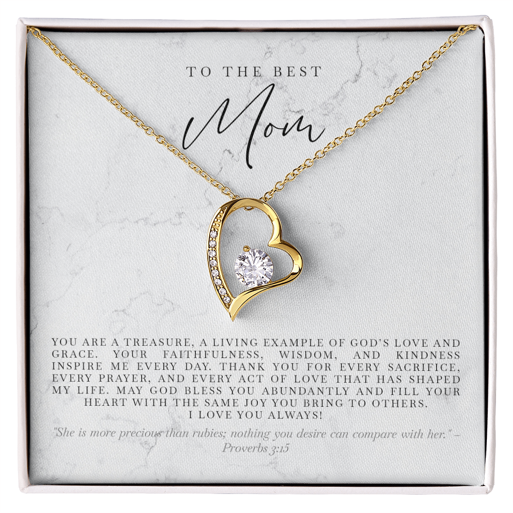 'More Precious Than Rubies' Love Necklace