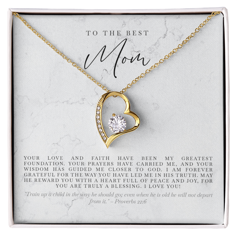 'My Greatest Foundation' Love Necklace